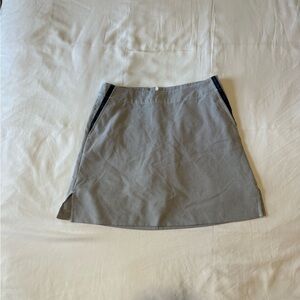 Lady Hagen - Blue and White Striped - Golf Skirt- small 2